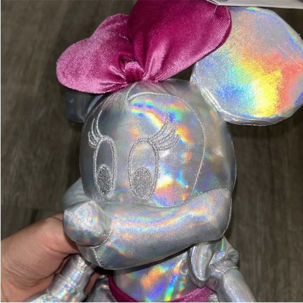 🇺🇸FIRM PRICE🇺🇸 Minnie Mouse Plush toy Shiny The Disney100 Platinum